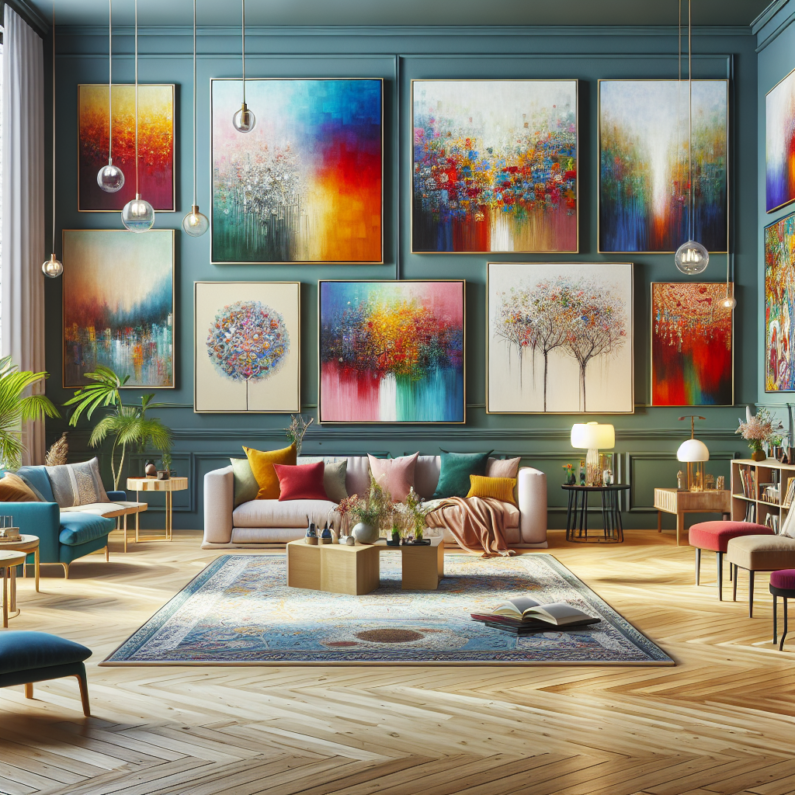 De Magie van Kleurrijke Schilderijen in Jouw Interieur
